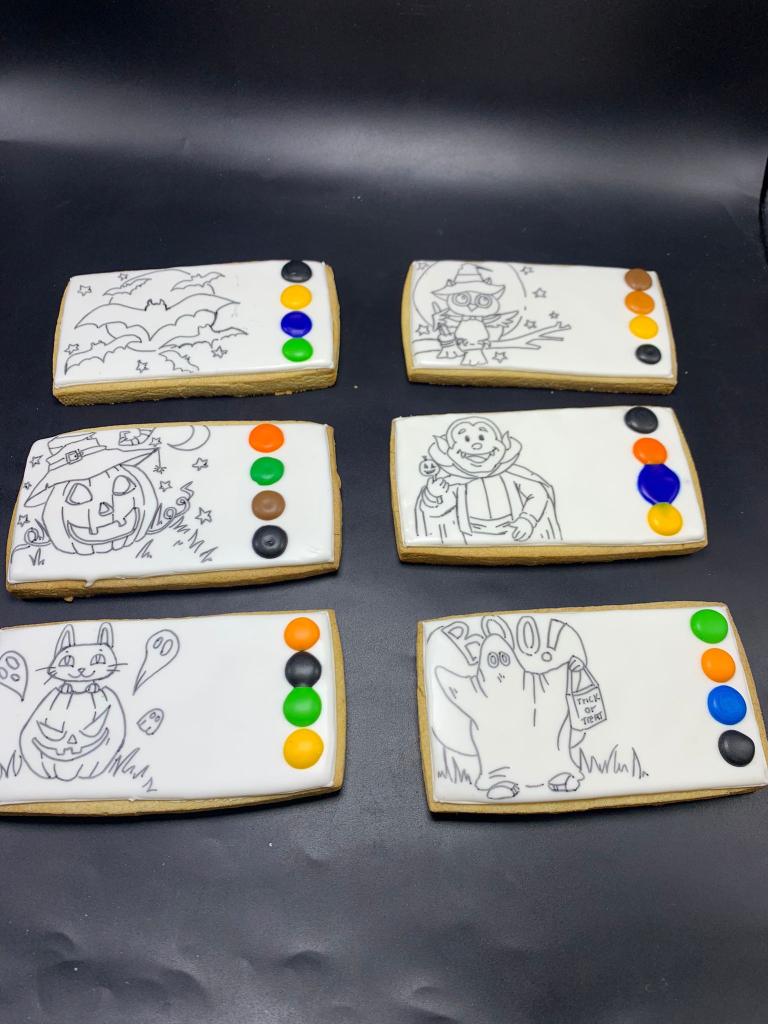 Paint Your Own Cookie (6) - Choose your Theme