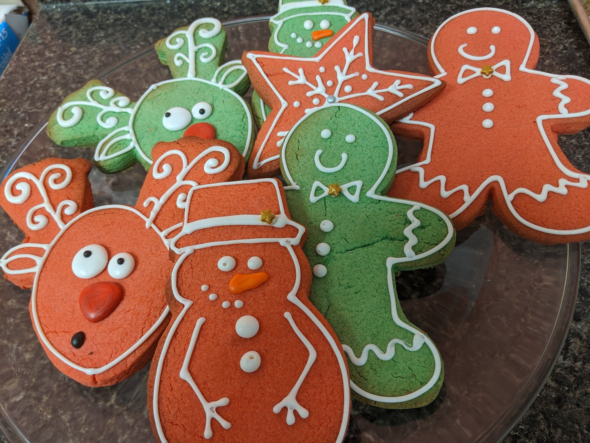 Lightly Decorated Sugar Cookies in fun shapes