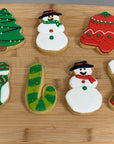 Bright and Festive Decorated Sugar Cookies